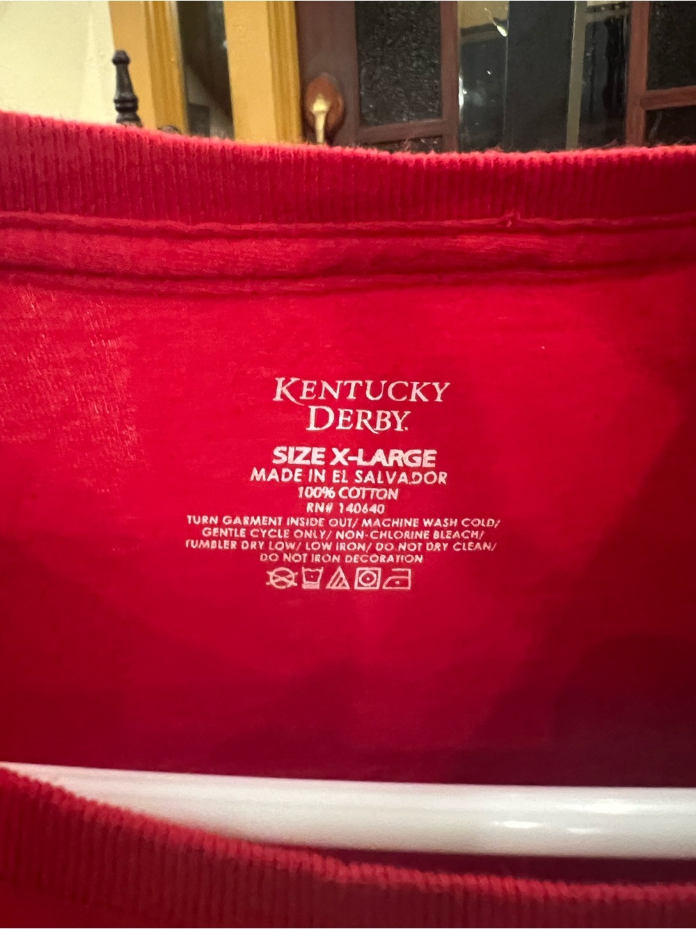 Kentucky Derby Red Short Sleeve Tee - Picture 3 of 6